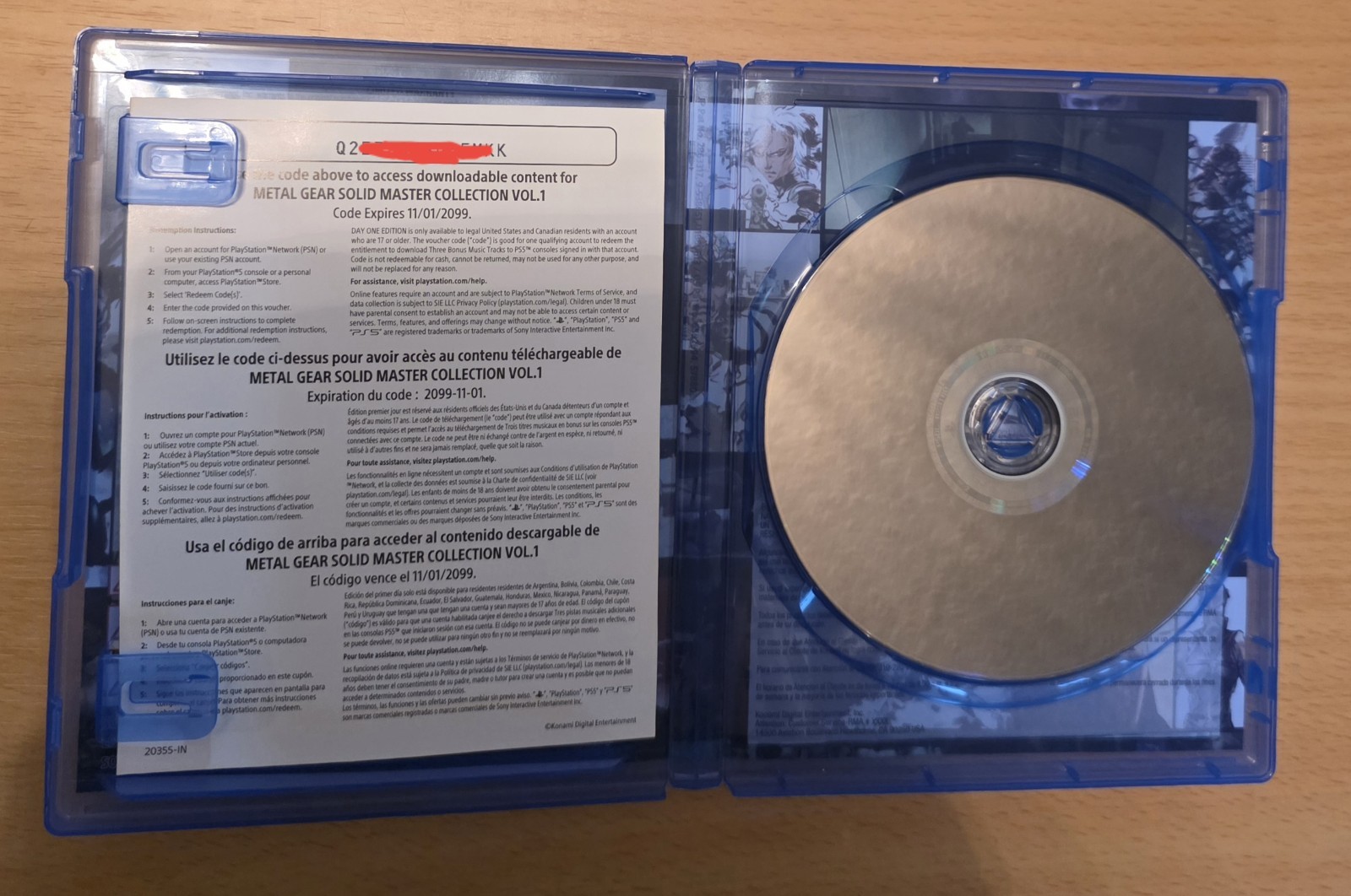 Metal Gear Solid Delta: Snake Eater & Master Collection Vol.1 PlayStation 5 PS5