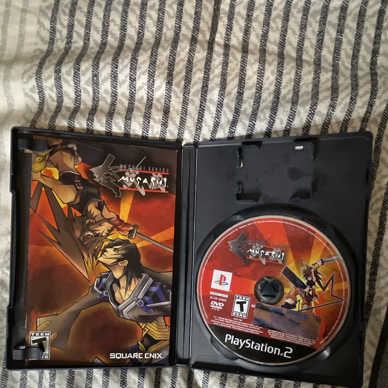 Musashi: Samurai Legend (PS2) Square Enix 2005 NTSC-U/C T Manual Included
