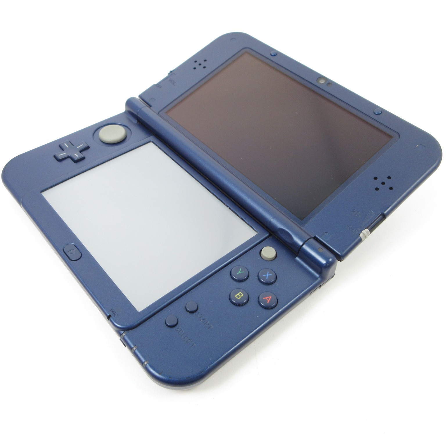 【Excellent】Top IPS Nintendo New 3DS XL LL Metallic Blue Console Only Japan Ver.