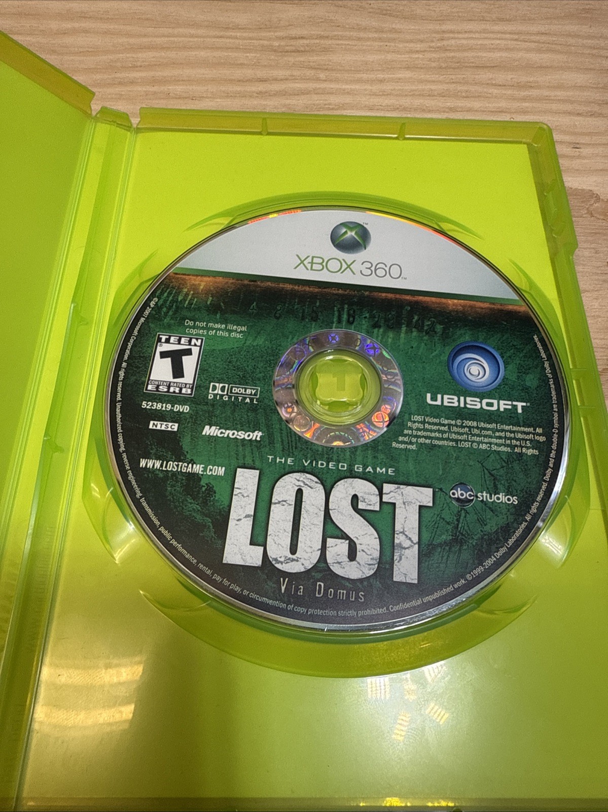 Lost: Via Domus (Microsoft Xbox 360, 2008) Verified Working – Fast Shipping!!!