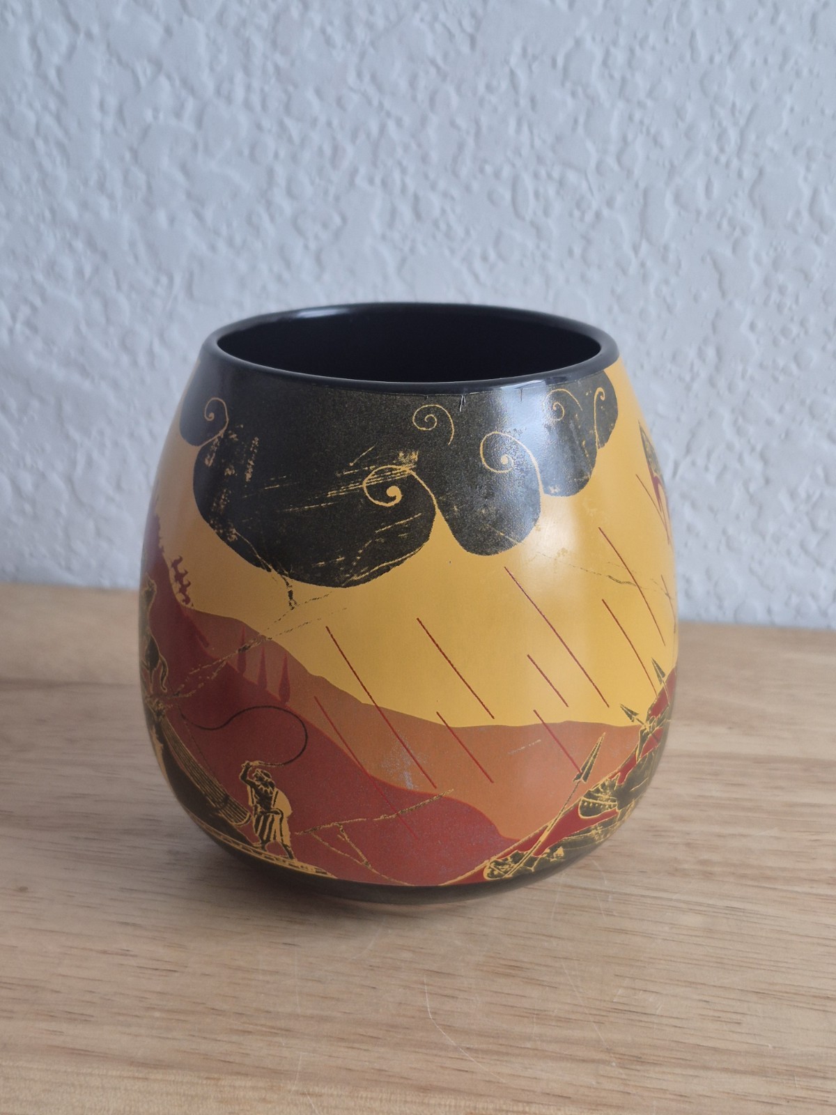 God of War Cave Painting Coffee Mug Exclusive Loot Crate Kratos 2018 Gaming