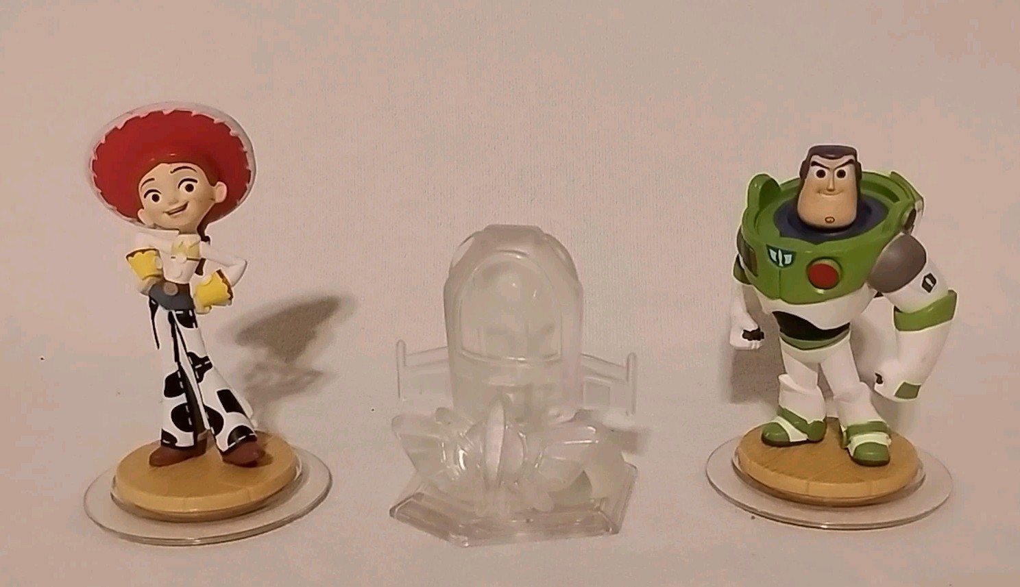 DISNEY INFINITY Toy Story Play Set Jessie, Buzz w/Crystal Ship Wii Xbox 360 PS3