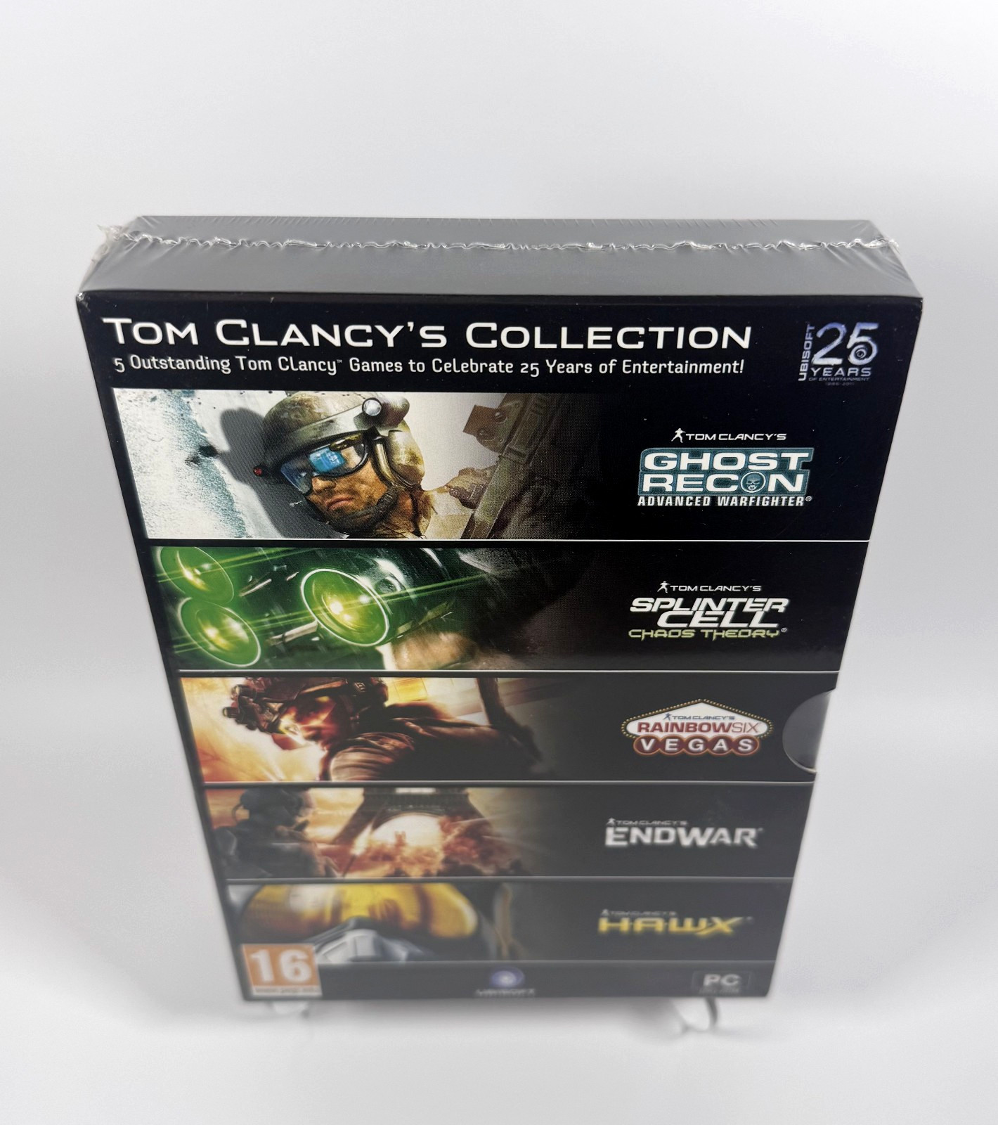 Tom Clancy’s 5‑Game PC Collection • Factory Sealed • PEGI‑16 • Region-Free