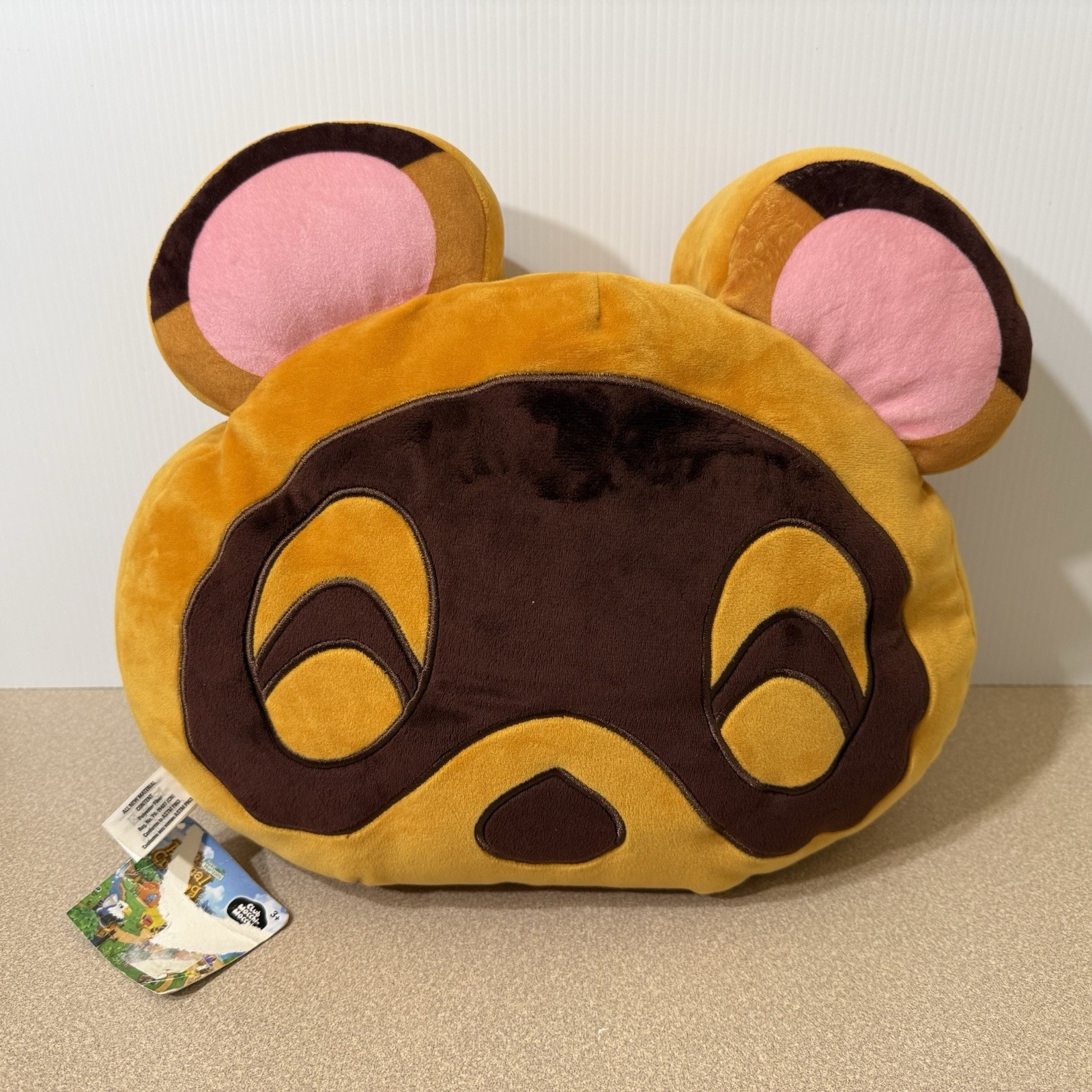 Animal Crossing Club Mochi Mochi 15″ Timmy & Tommy Super Soft Plush Pillow Tomy