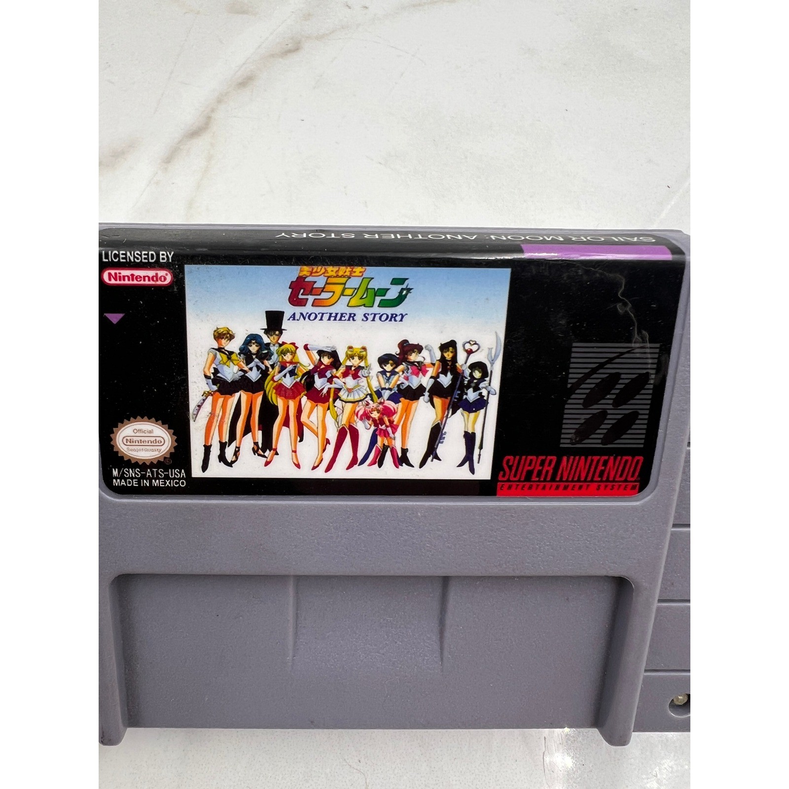 Sailor Moon Another Story SNES Super Nintendo RPG Game Cartridge SNS-006