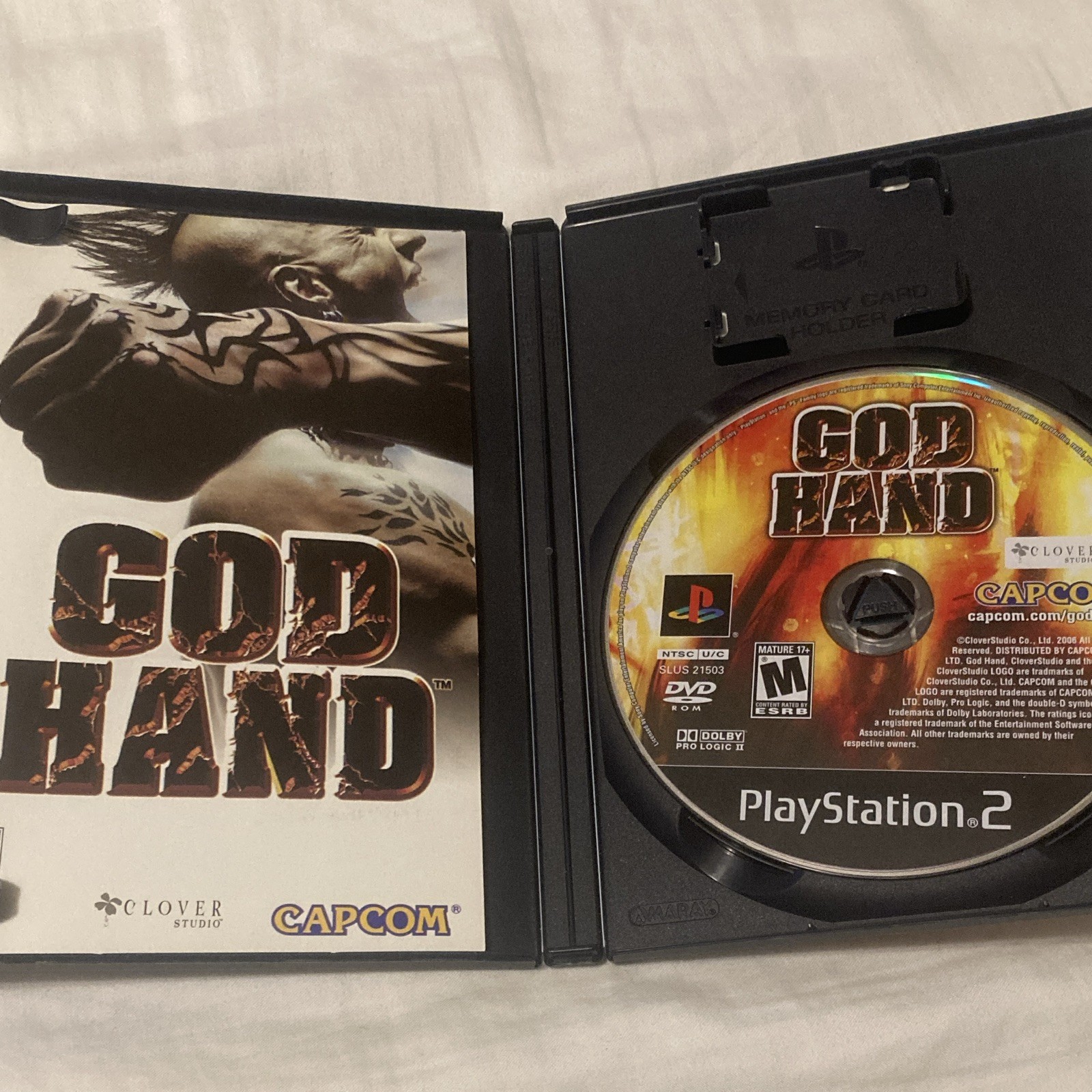 God Hand – Sony PlayStation 2 NTSC-U/C CIB