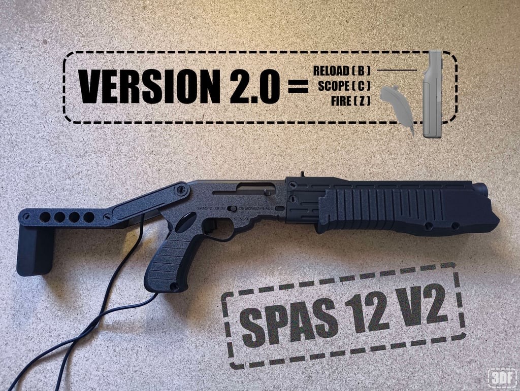 SPAS 12 V2 – Big Buck Hunter Pro Edition – Wiimote Shotgun