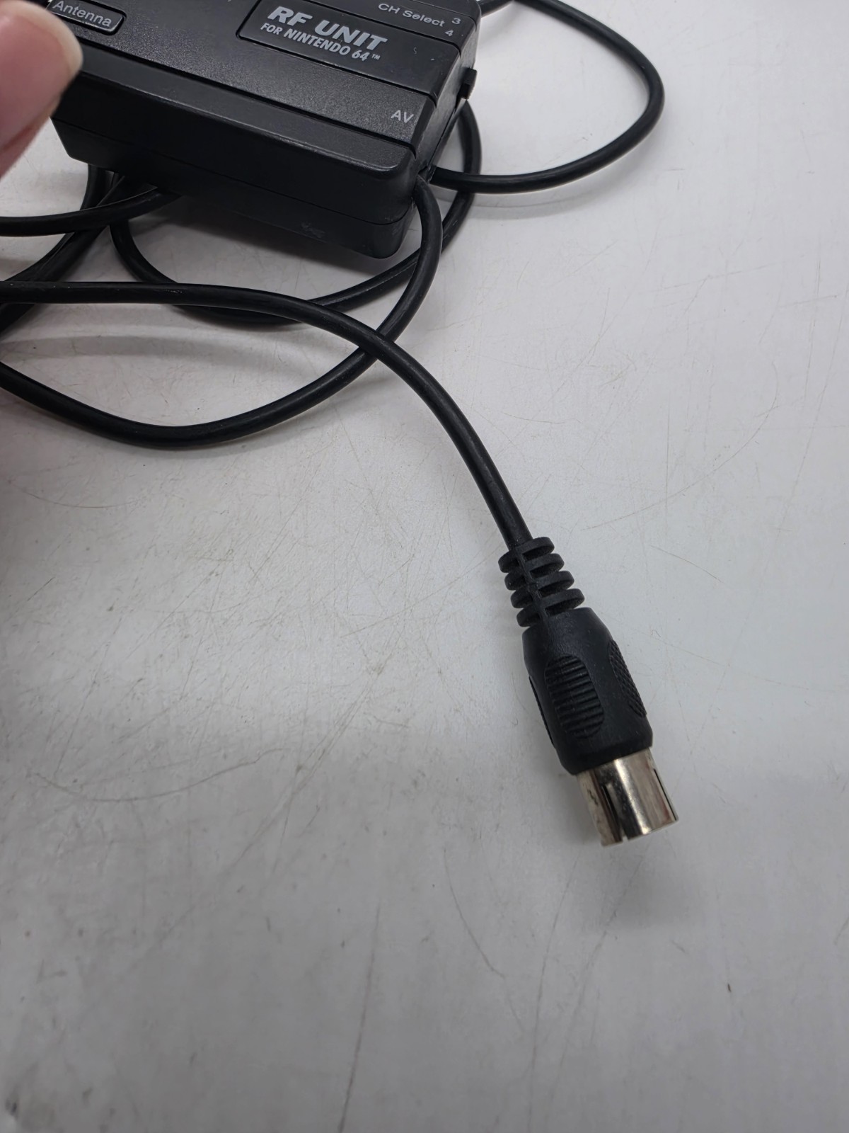 RF Unit Adapter for Nintendo 64 console system N64 Oem Authentic Official Tested