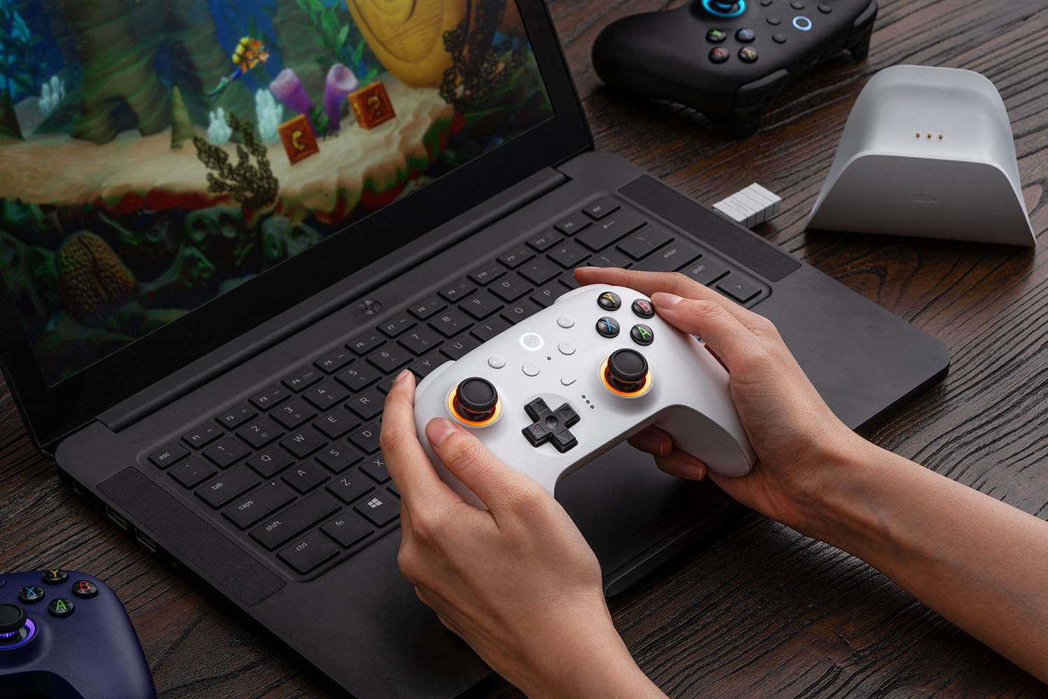 Ultimate 2 Wireless Controller for Windows PC, Apple, Steam & Android, Gaming Co