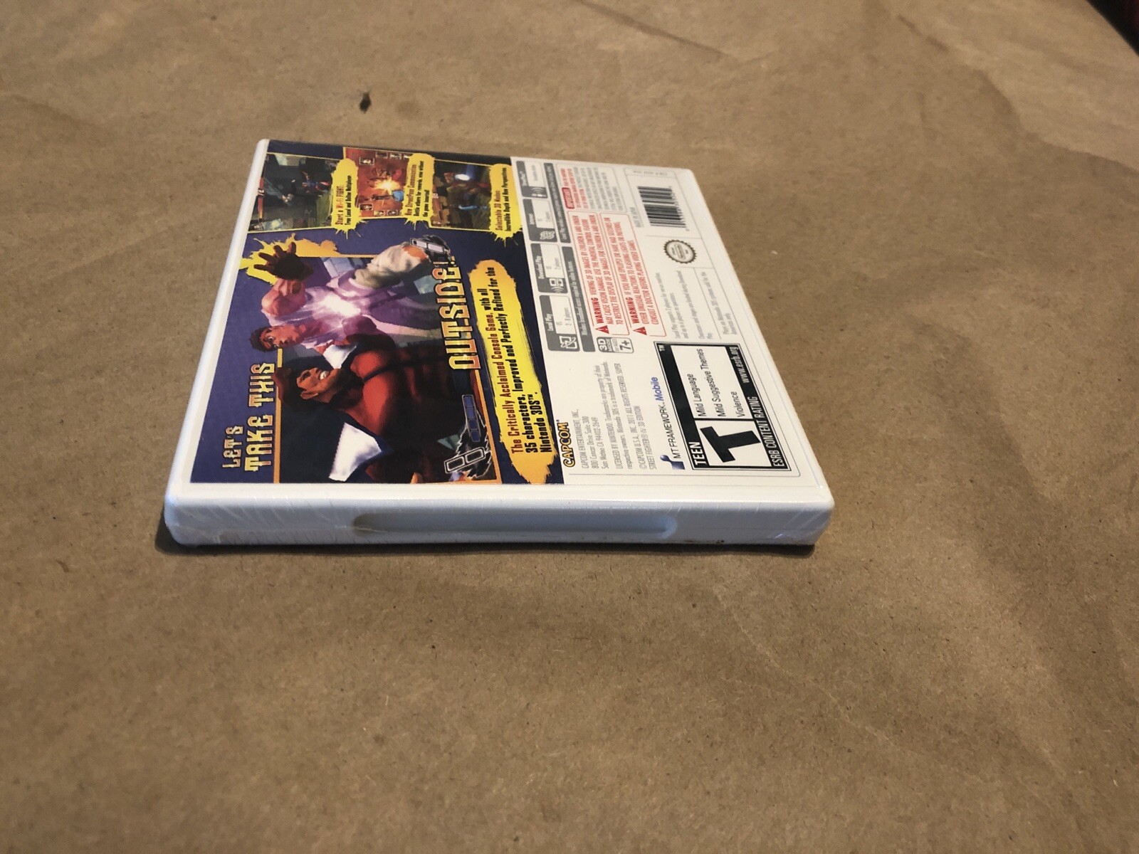 Super Street Fighter IV 3D Edition (Nintendo 3DS, 2011) BRAND NEW Factory SEALED