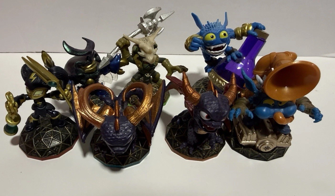 Skylanders Lot Dune buggy Super gulp pop fizz Voodood Déjà vu Spyro
