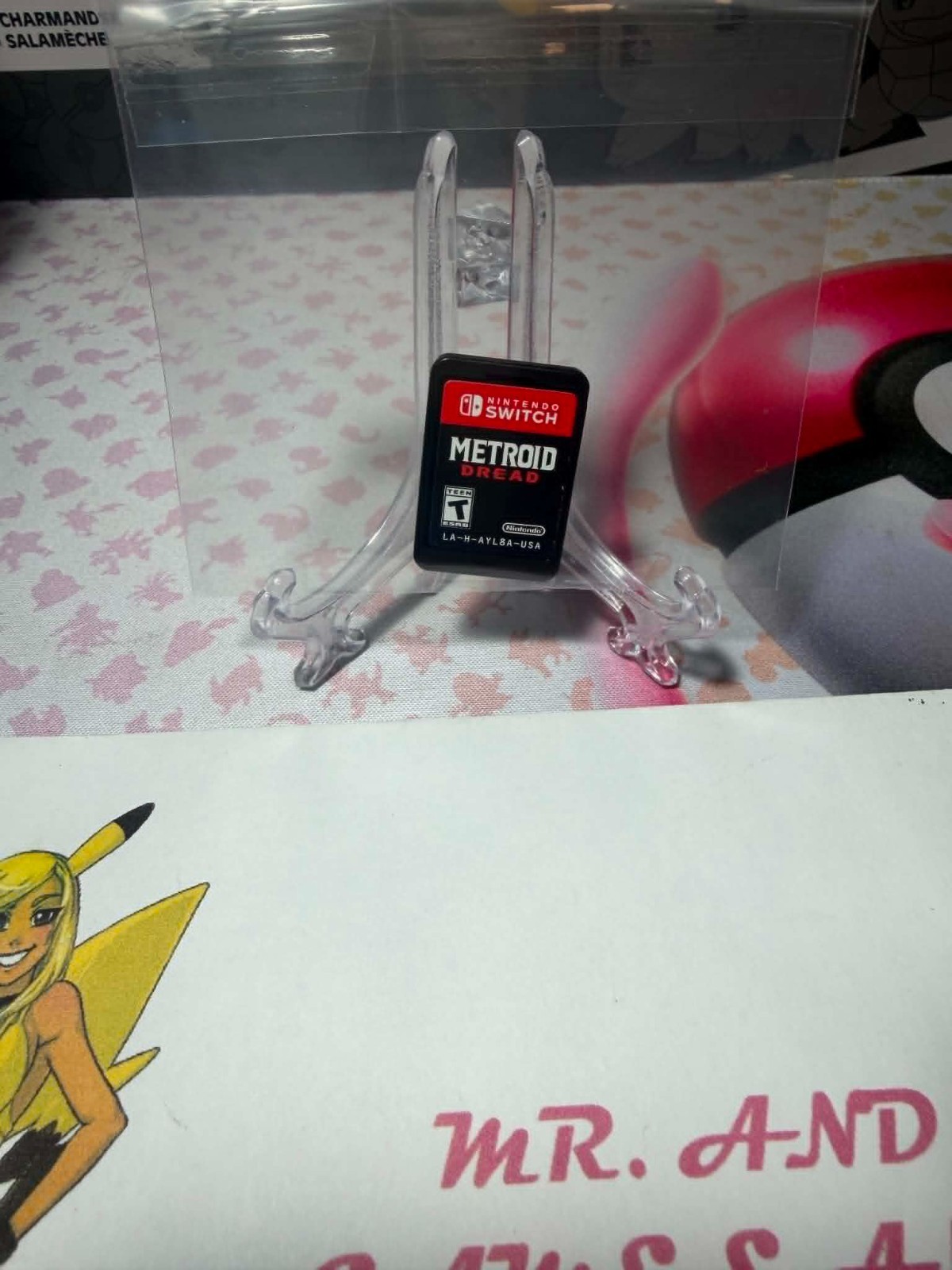 Metroid Dread – Nintendo Switch Cartridge Only Label In-Tact Free From Rips