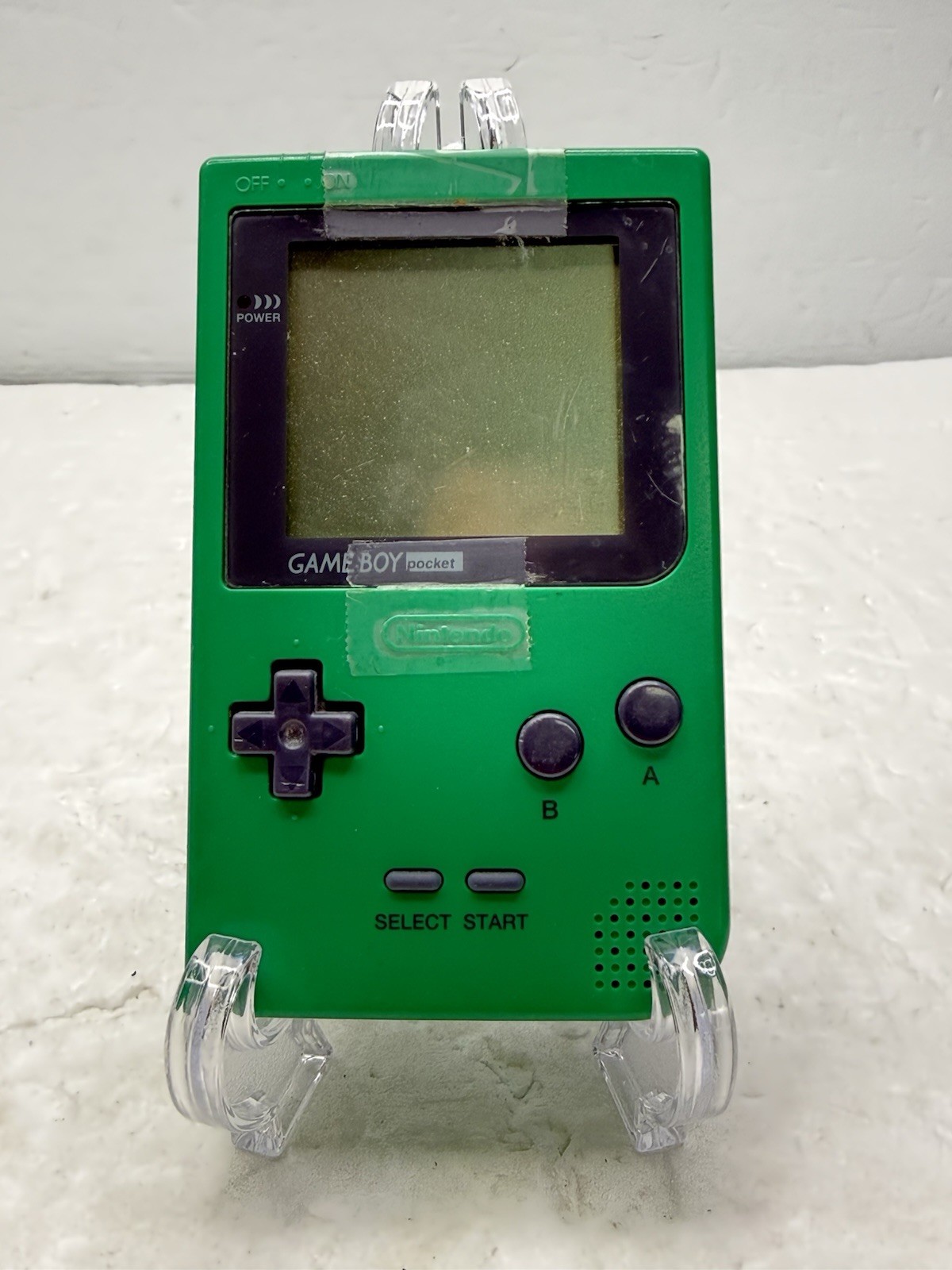 Gameboy Pocket Console Green, Handheld, Model MGB-001 Tested – Used