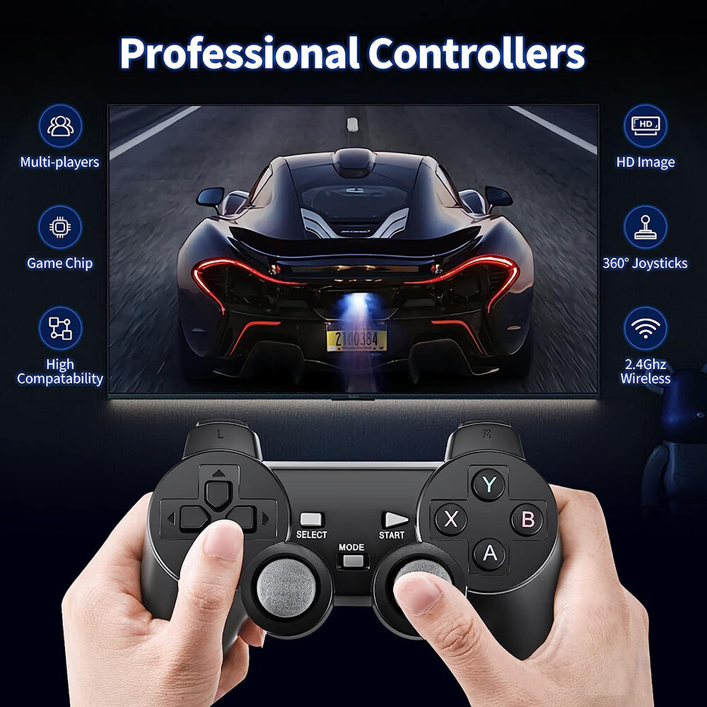 X2 Plus 64g-128G 41000 Game GD10 Pro 4K Game Stick Retro Wireless Consoles AAR