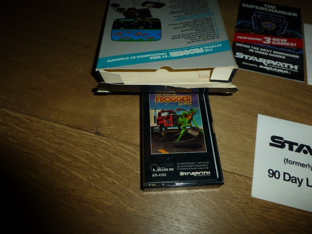Supercharger Starpath Arcadia Atari 2600 COMPLETE SET #1-12 CIB Complete In Box