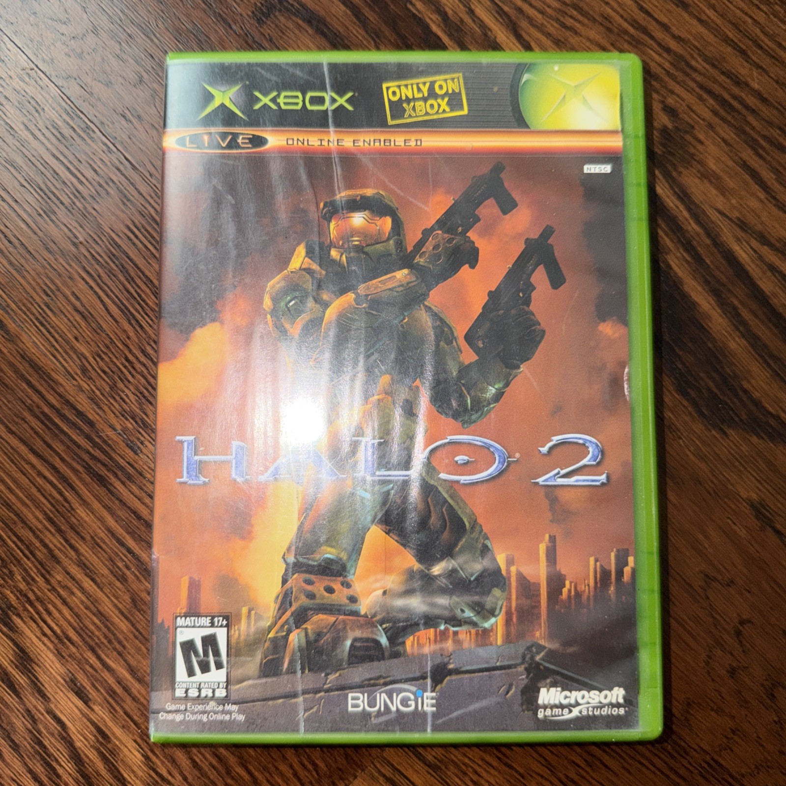 Halo 2 (Microsoft Xbox, 2004) In Box With Manual