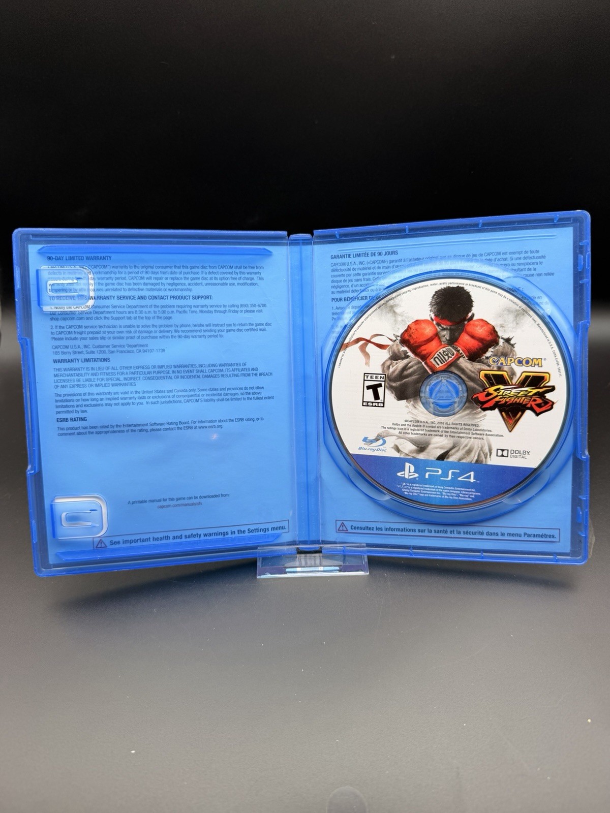 Street Fighter V 5 (Sony PlayStation 4, 2016) (PS4) | Tested Working