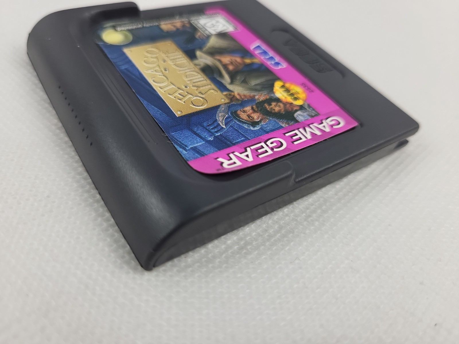 Chicago Syndicate Sega Game Gear 100% CIB W/ Manual & Inserts Read Description