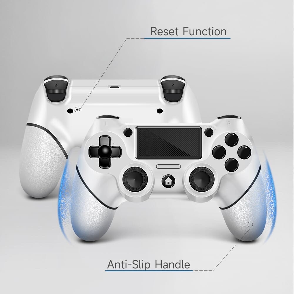 New Custom Design Wireless Controller for PS4 with Cable, Touchpad, Vibration