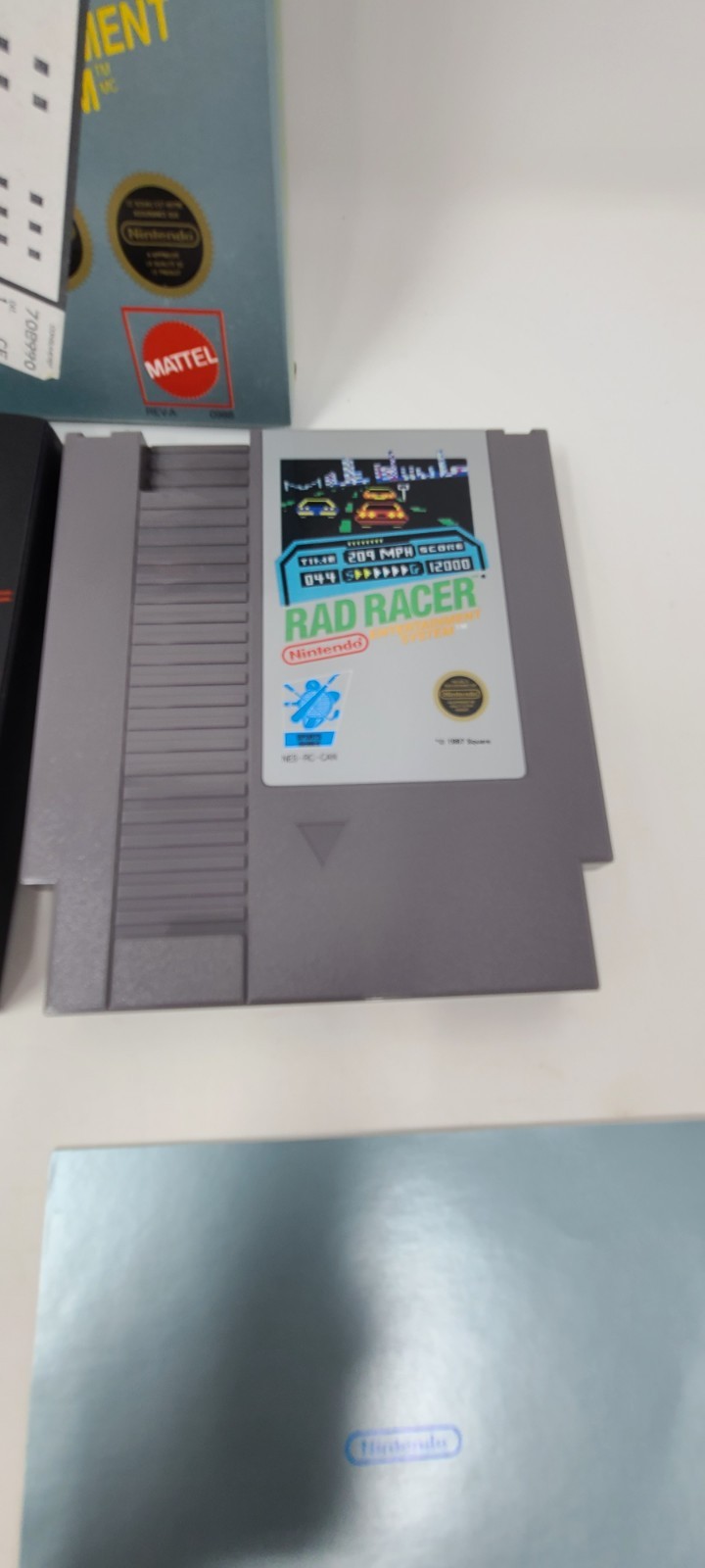 Rad Racer (Nintendo Entertainment System, 1987) CIB Complete Nice Shape