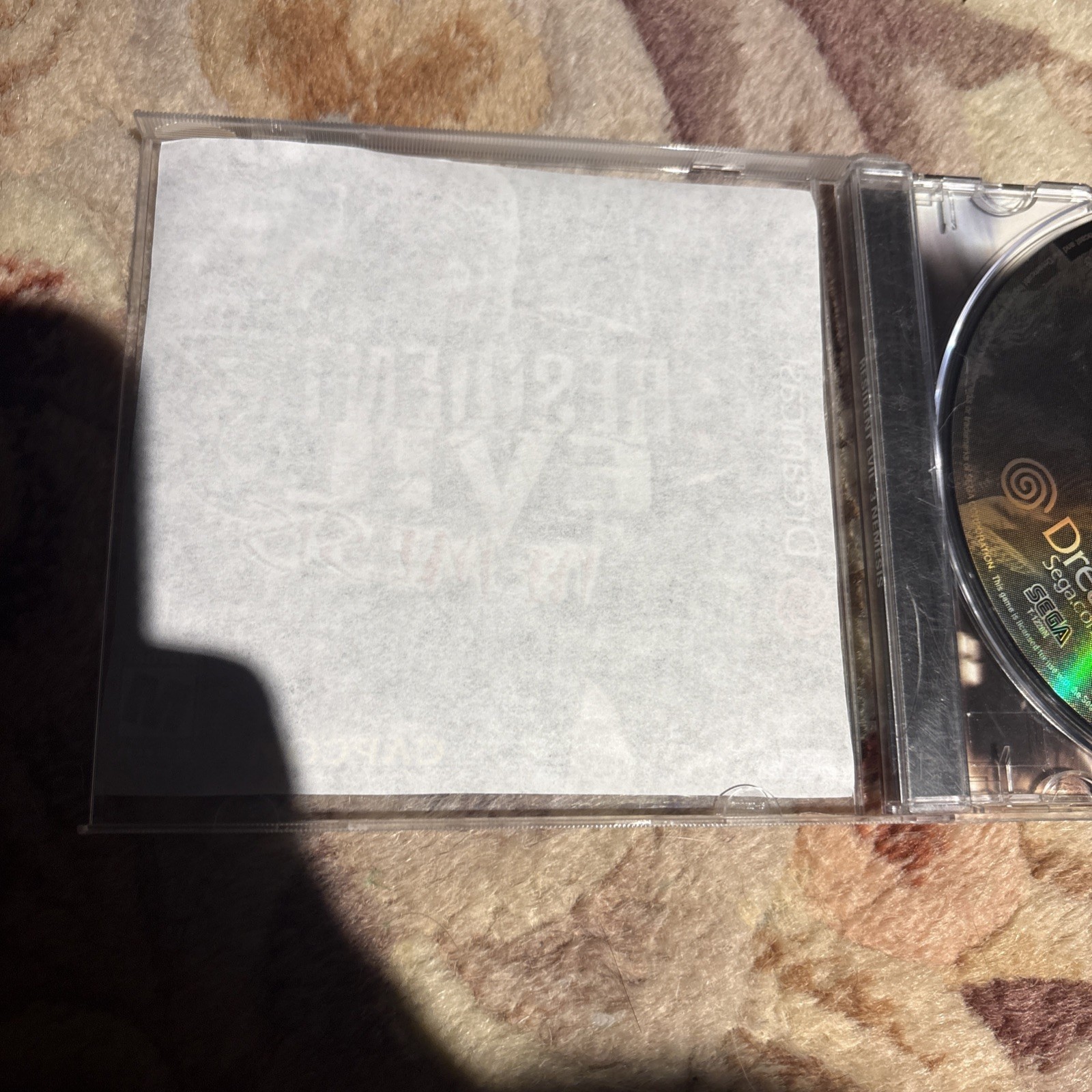 Resident Evil 3 Nemesis Sega Dreamcast Tested Working No Manual RE3