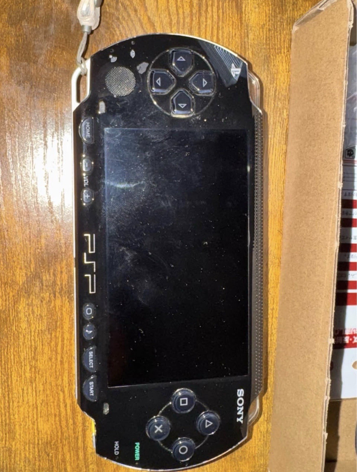 Sony PSP-1000 Black Handheld System Bundle w/ Case, Charger, UMD Compatible