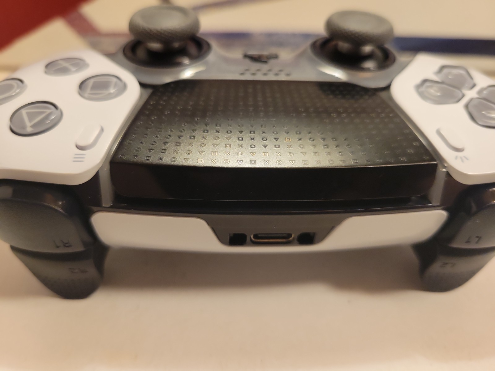 PS5 Sony DualSense Edge Wireless Controller – White TMR Anti Drift Sticks