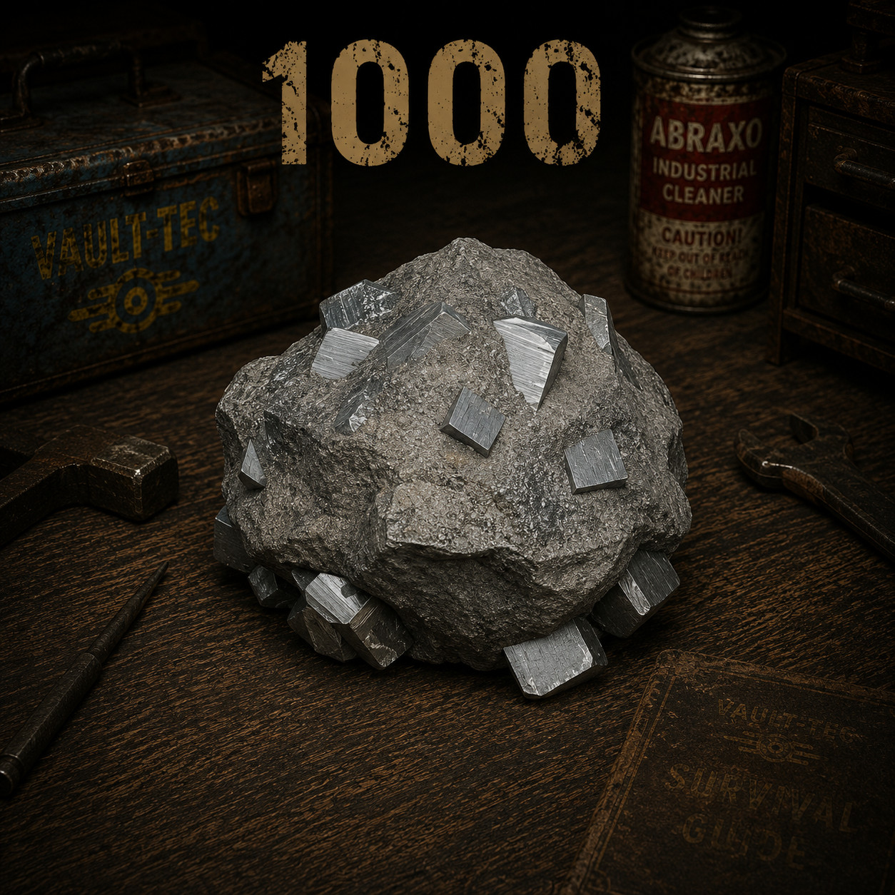 PS4 / PS5 Fallout 76 junk x1,000 black titanium