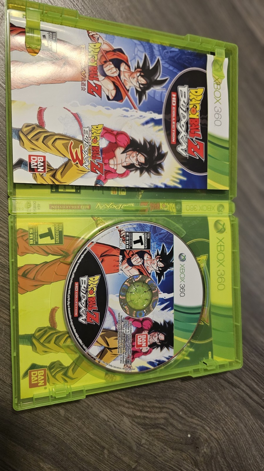 Dragon Ball Z: Budokai HD Collection (Xbox 360 2012) CIB