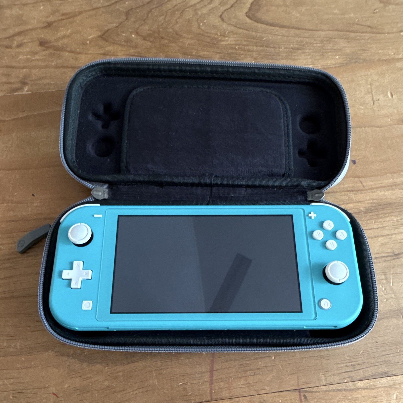 Nintendo Switch Lite Blue Bundle w/ Case, Charger, screen protectors, & stylus