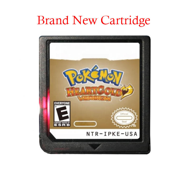 Pokemon Heart Gold – Nintendo DS -Shiny Living Dex, Max Items, Events Unlocked!