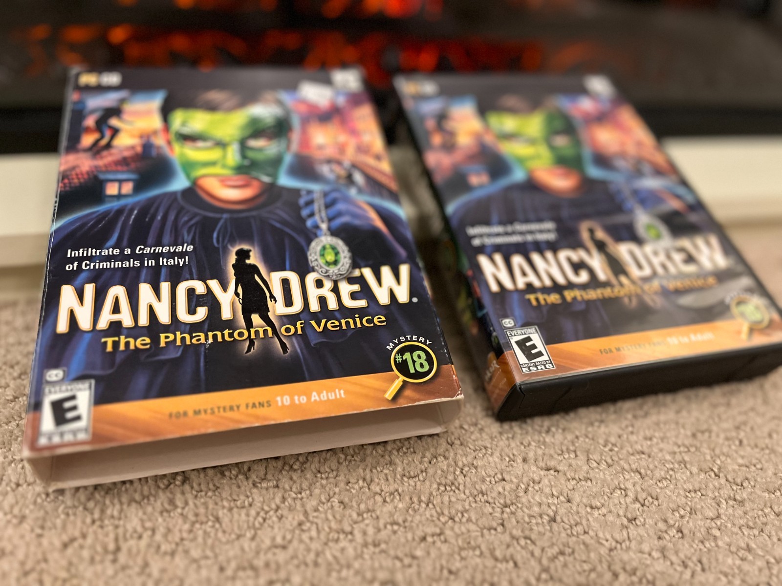Her Interactive Nancy Drew: The Phantom of Venice PC CD-ROM Mystery (2008) E