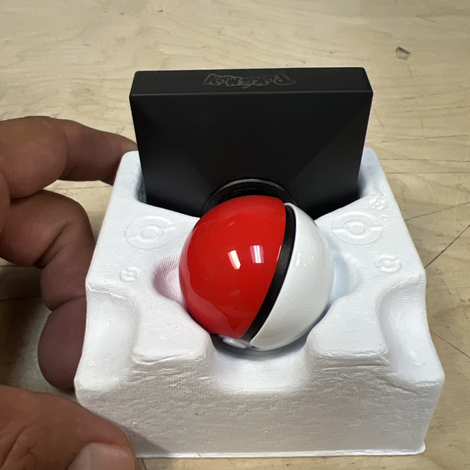 Pokemon Mini Ball Replica The Wand Company TWC Red White Pokeball