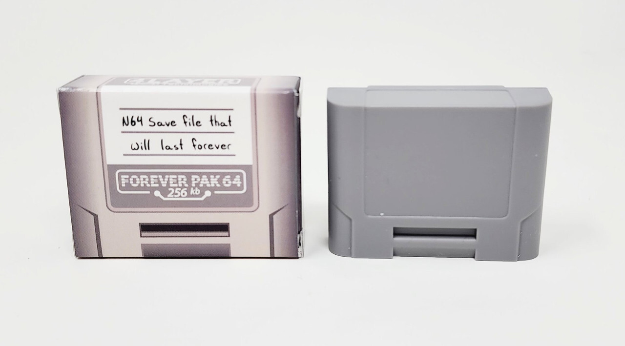 Forever Pak 64 – 256KB Battery-free Memory Pak for Nintendo 64 NEW