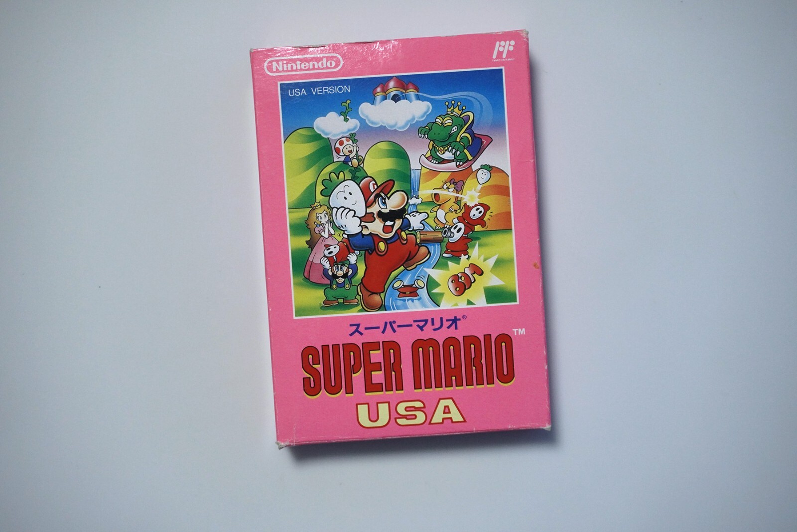 Famicom Super Mario Bros USA boxed Japan FC game US Seller