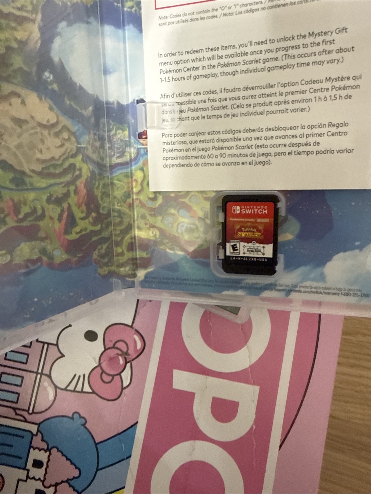 Pokemon Scarlet and The Hidden Treasure of Area Zero – Bundle (Nintendo Switch,