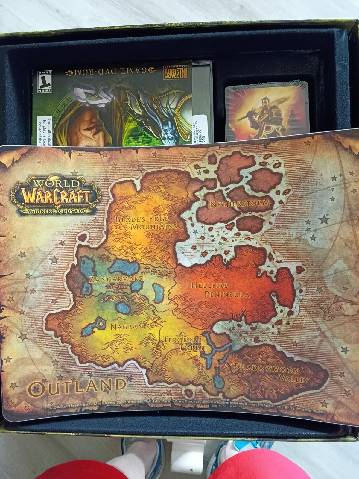 World of Warcraft: Burning Crusade Collector’s Edition –Mouse pad unused