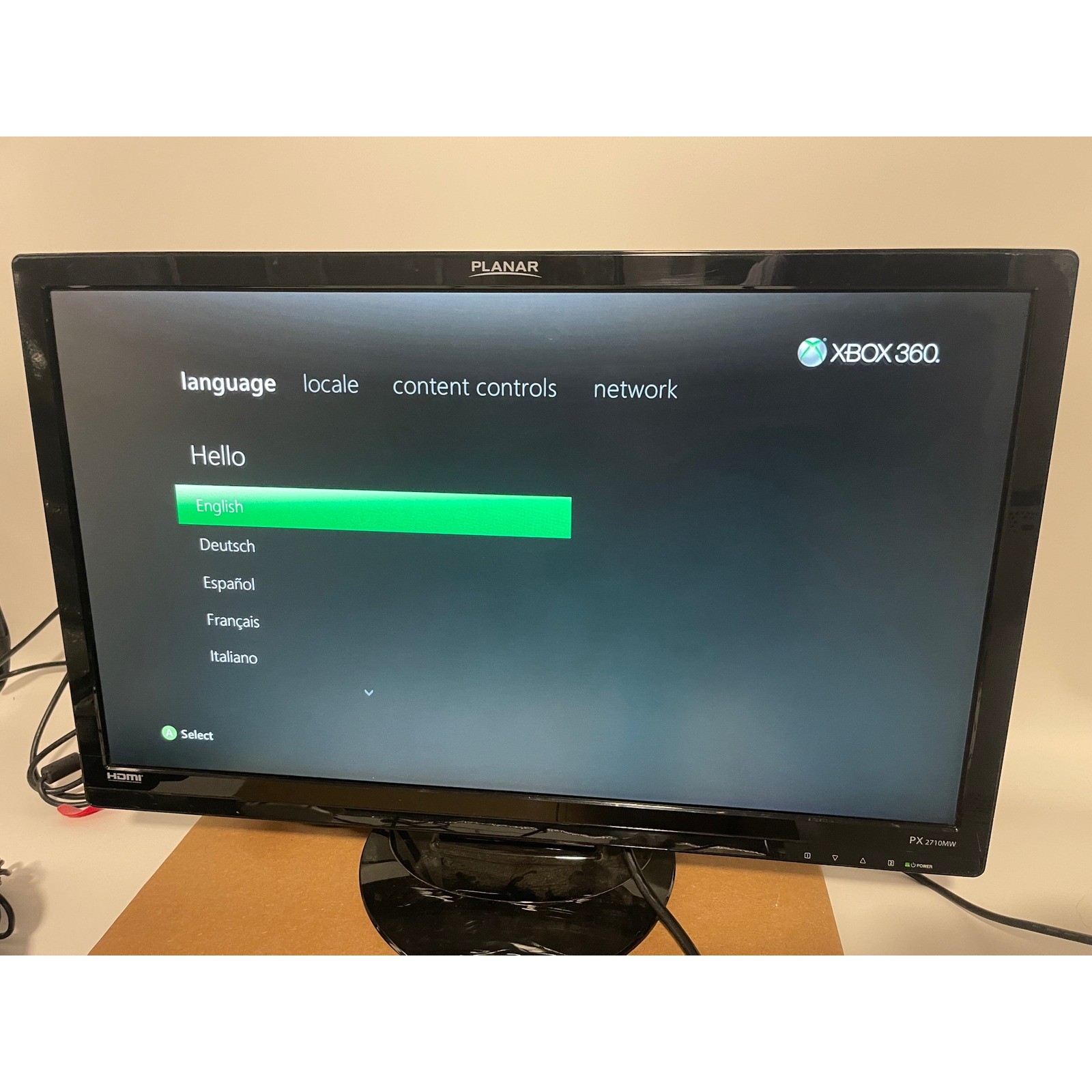 Microsoft Xbox 360 Pro 60GB White Bundle Kinect Halo Reach Black Controller