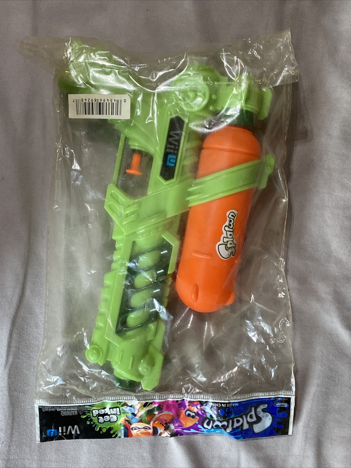 2015 Splatoon Wii U Water Gun Blaster Nintendo