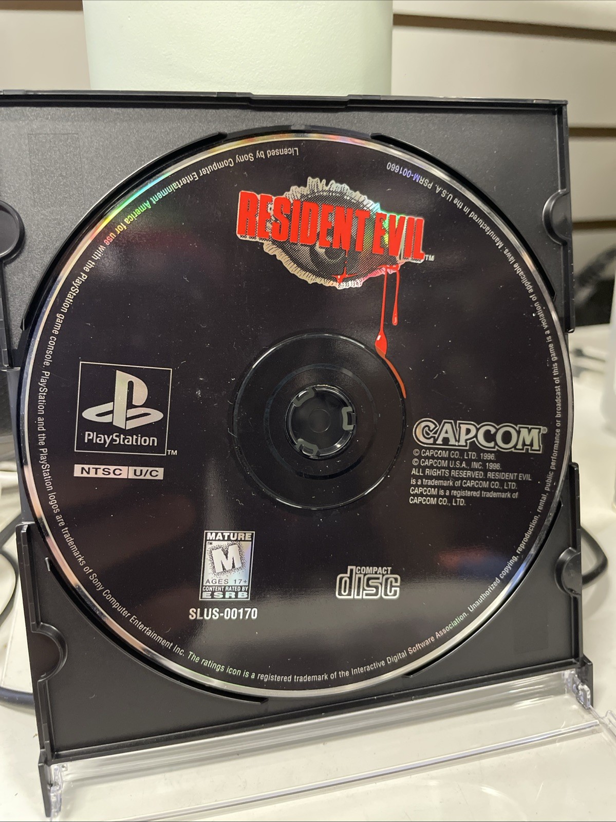 1996 The Original Resident Evil Sony PlayStation 1 PS1 Loose (Disc Only)