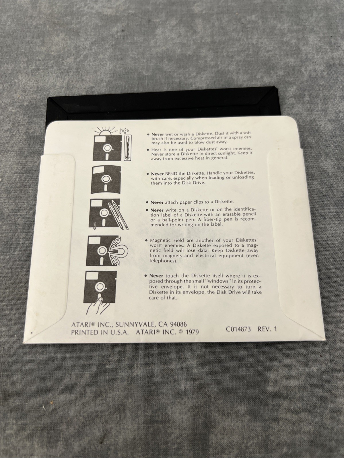 1983 Atari Disk Operating System DX 5052 Master Diskette 3