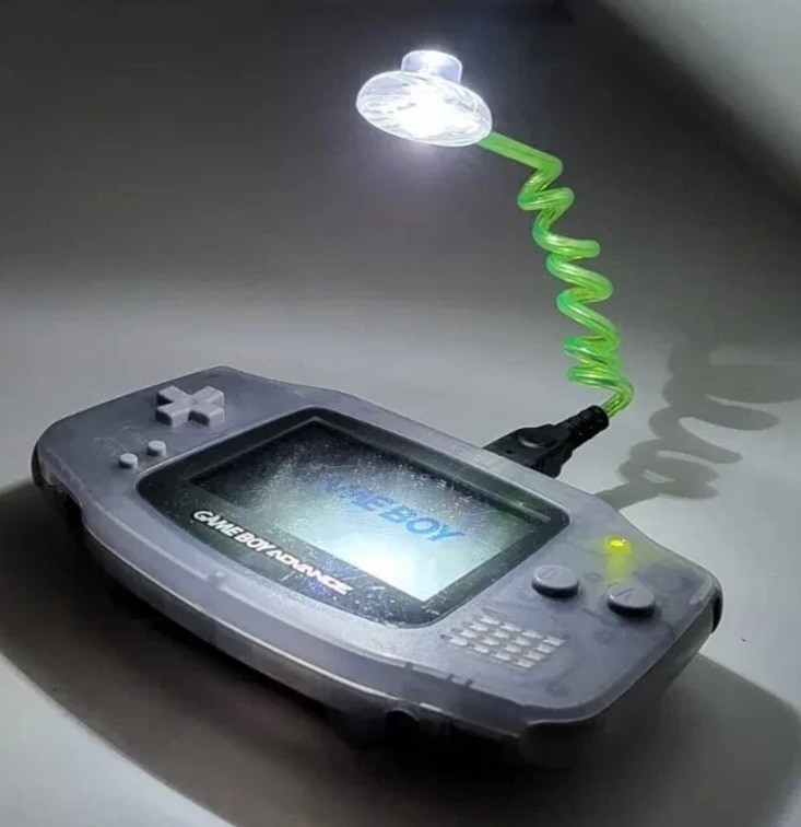 Flexible LED Worm Light for Gameboy Advance & GBC Consoles