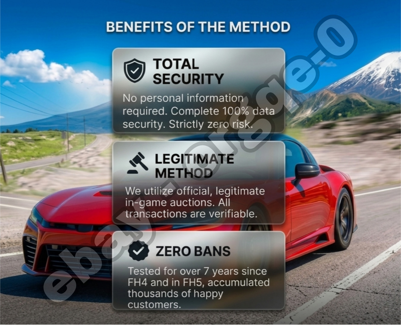 Forza Horizon 6 CR 🤑CREDITS🤑 10M-100M | XBOX | PC | STEAM |