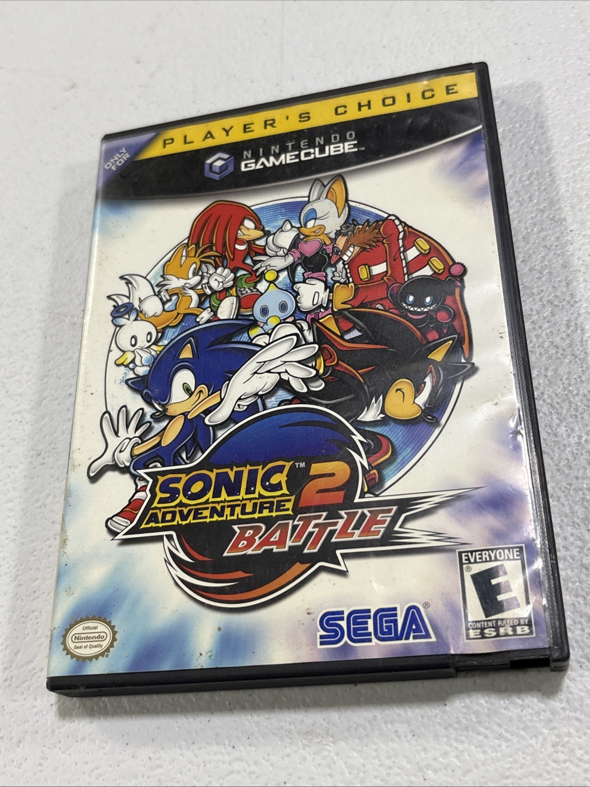 Sonic Adventure 2 Battle Nintendo GameCube Case Only No Game
