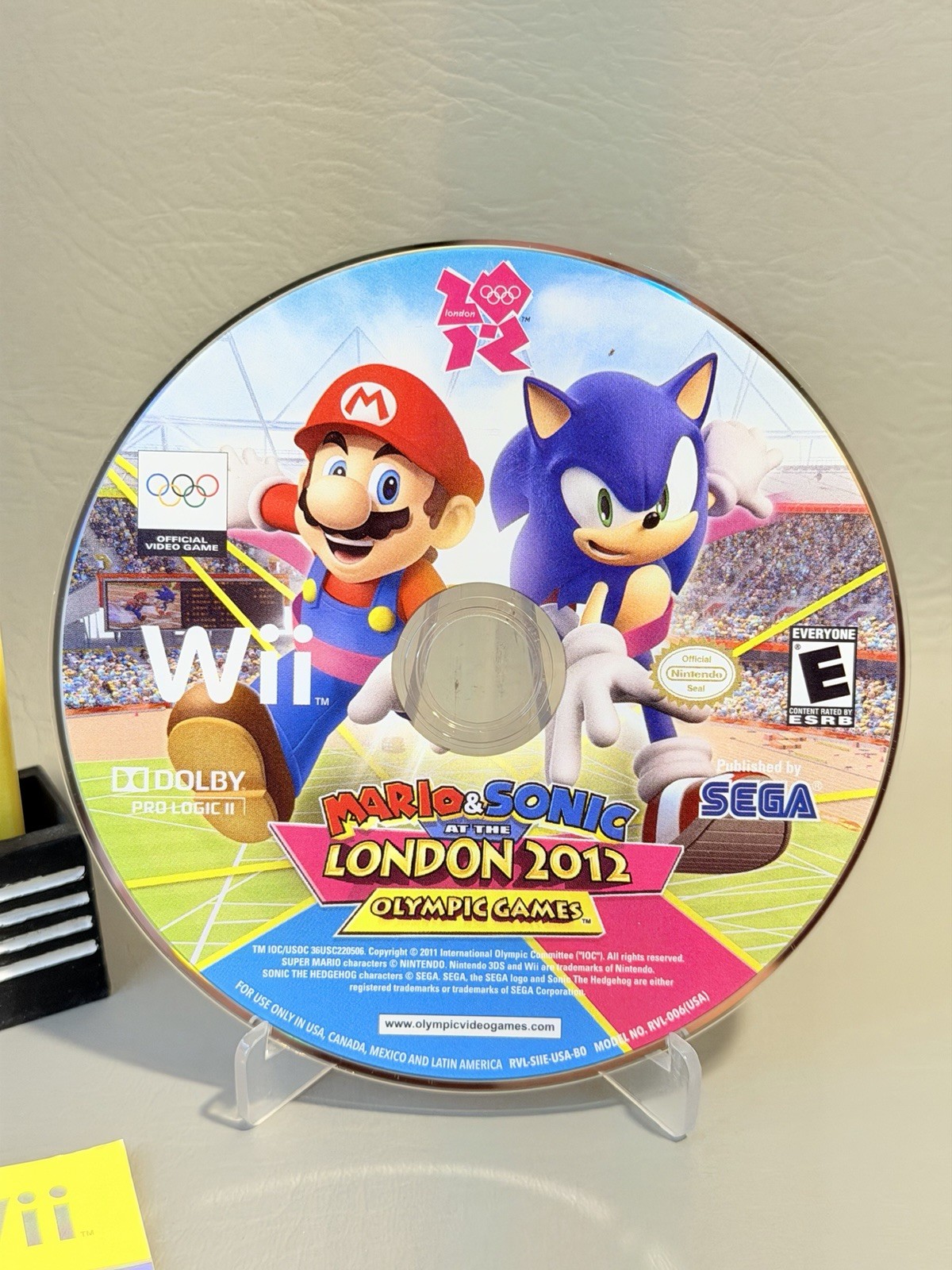 Mario & Sonic at the London 2012 Olympic Games – Wii – CIB – Tested
