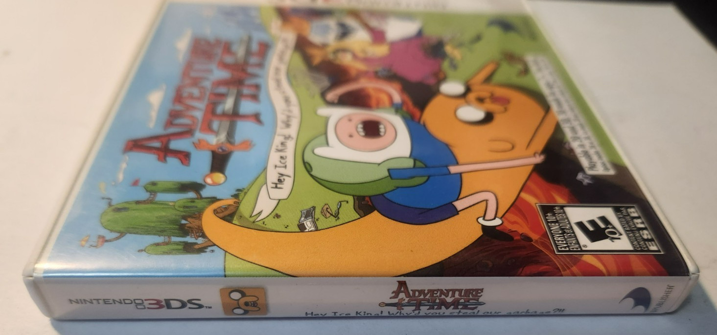 Nintendo 3DS Adventure Time: Hey Ice King Why’d You Steal Our Garbage Video Game