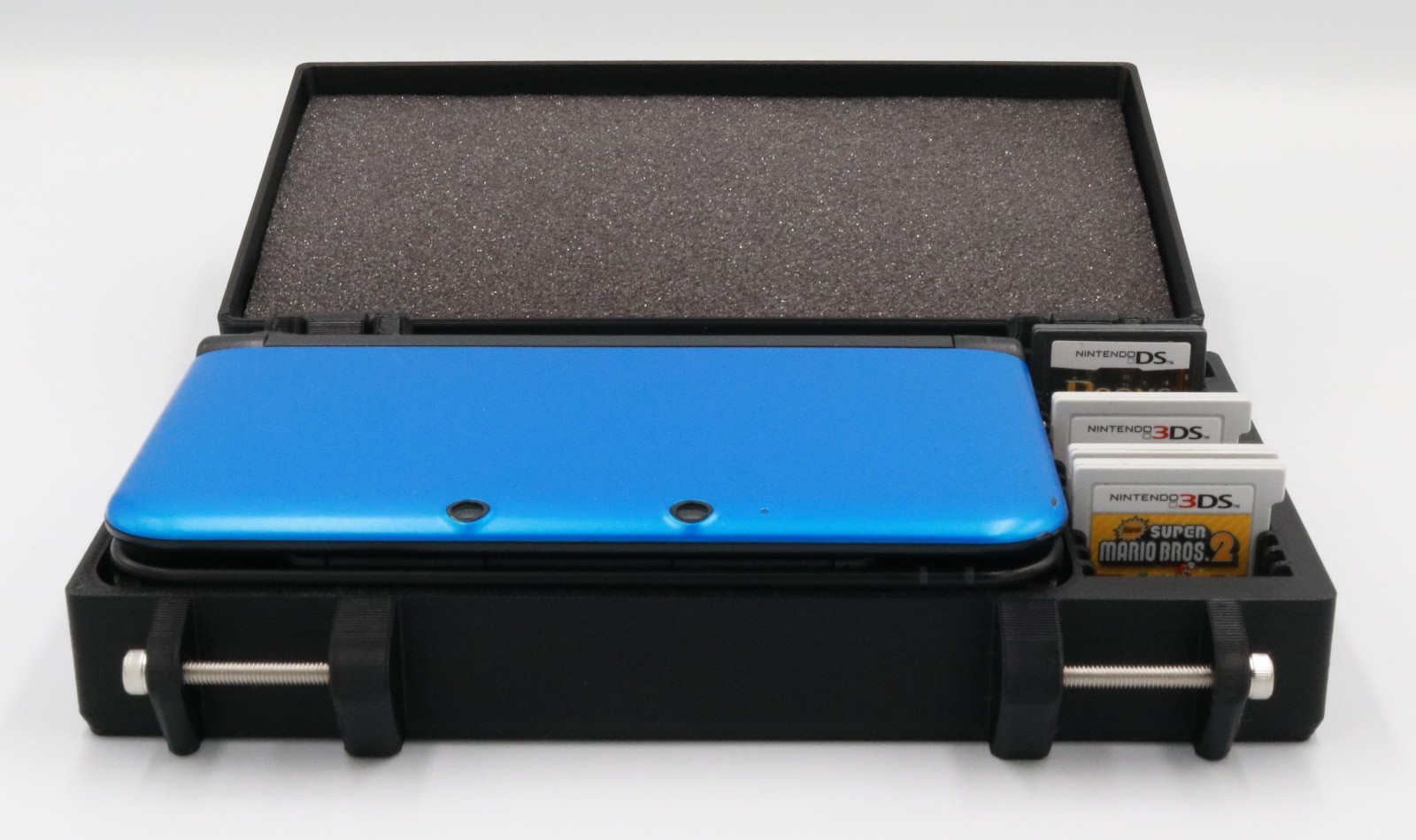 Protective Carrying Case for “Old” 3DS XL – Holds 15 Games, Has Extra Storage