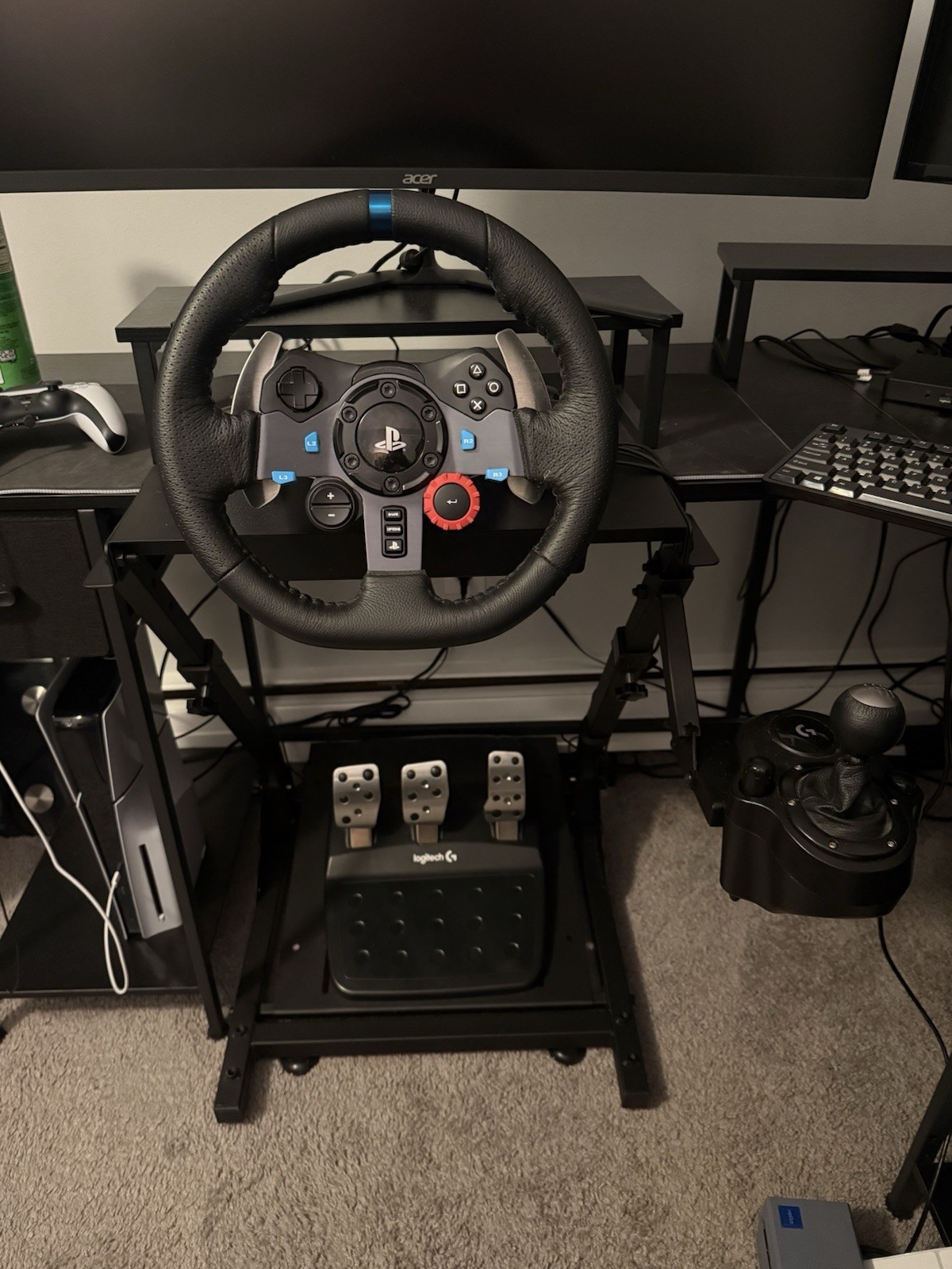 Logitech G29 Driving Force Racing Wheel – Black (941-000110)