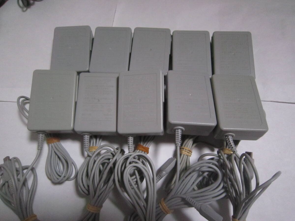Nintendo AC Adapter Chargers WAP-002 for 3DS 3DSLL DSi 10-Pack and USG-002 for D
