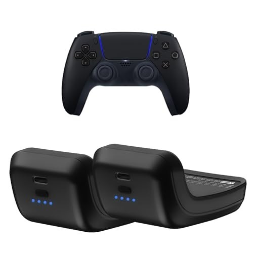 3000mAh PS5 Controller Battery Pack – DualSense Replacement Battery Extender + U